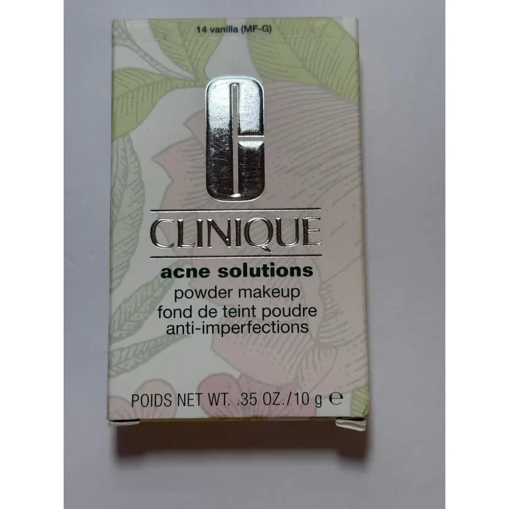 NIB Not Sealed Clinique Acne Solutions Powder Makeup 14 Vanilla (MF-G)